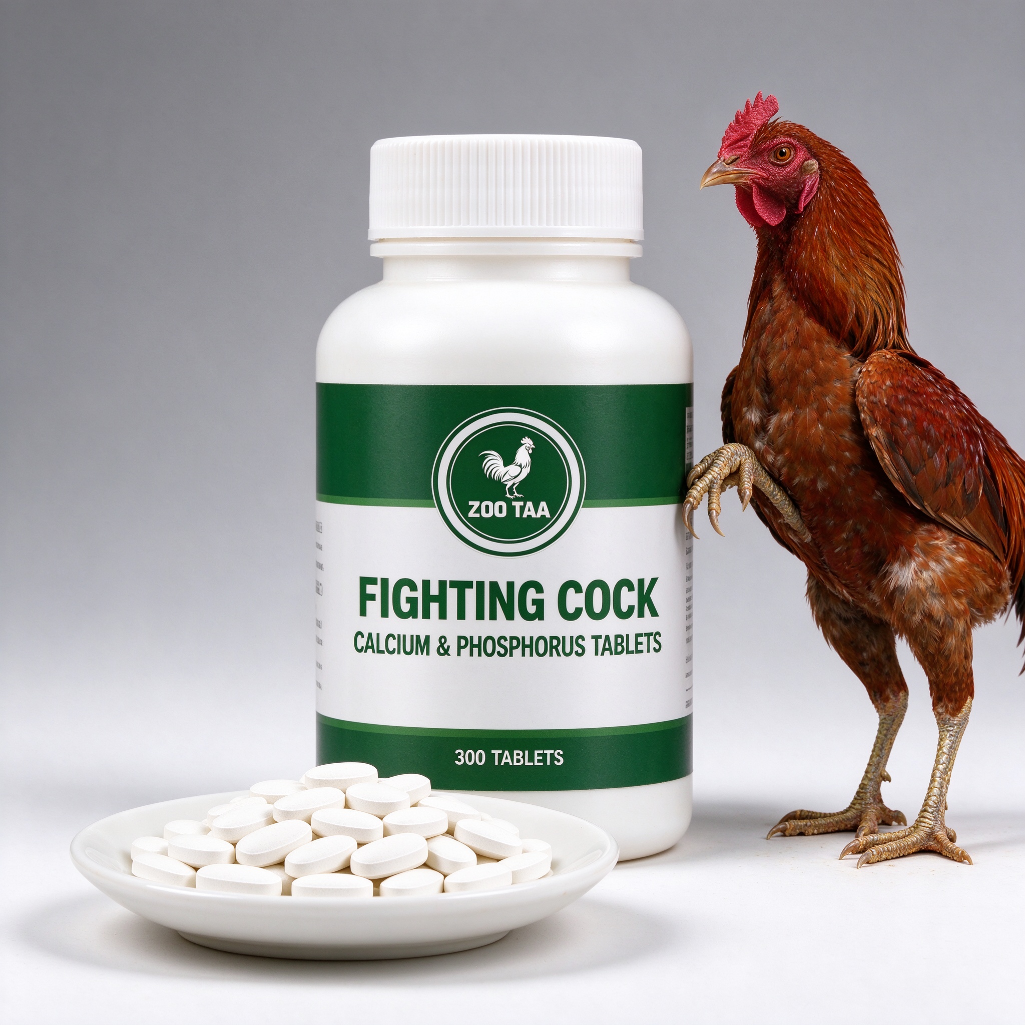 ZOO TAA Fighting Cock Calcium & Phosphorus Tablets