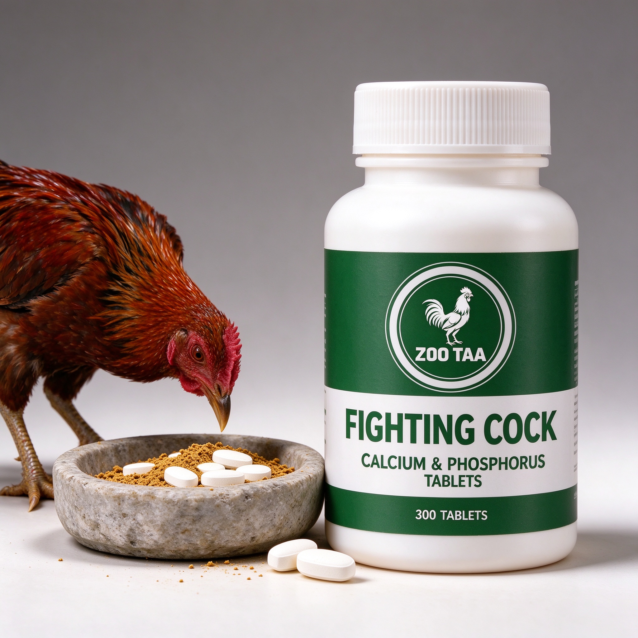 ZOO TAA Fighting Cock Calcium & Phosphorus Tablets