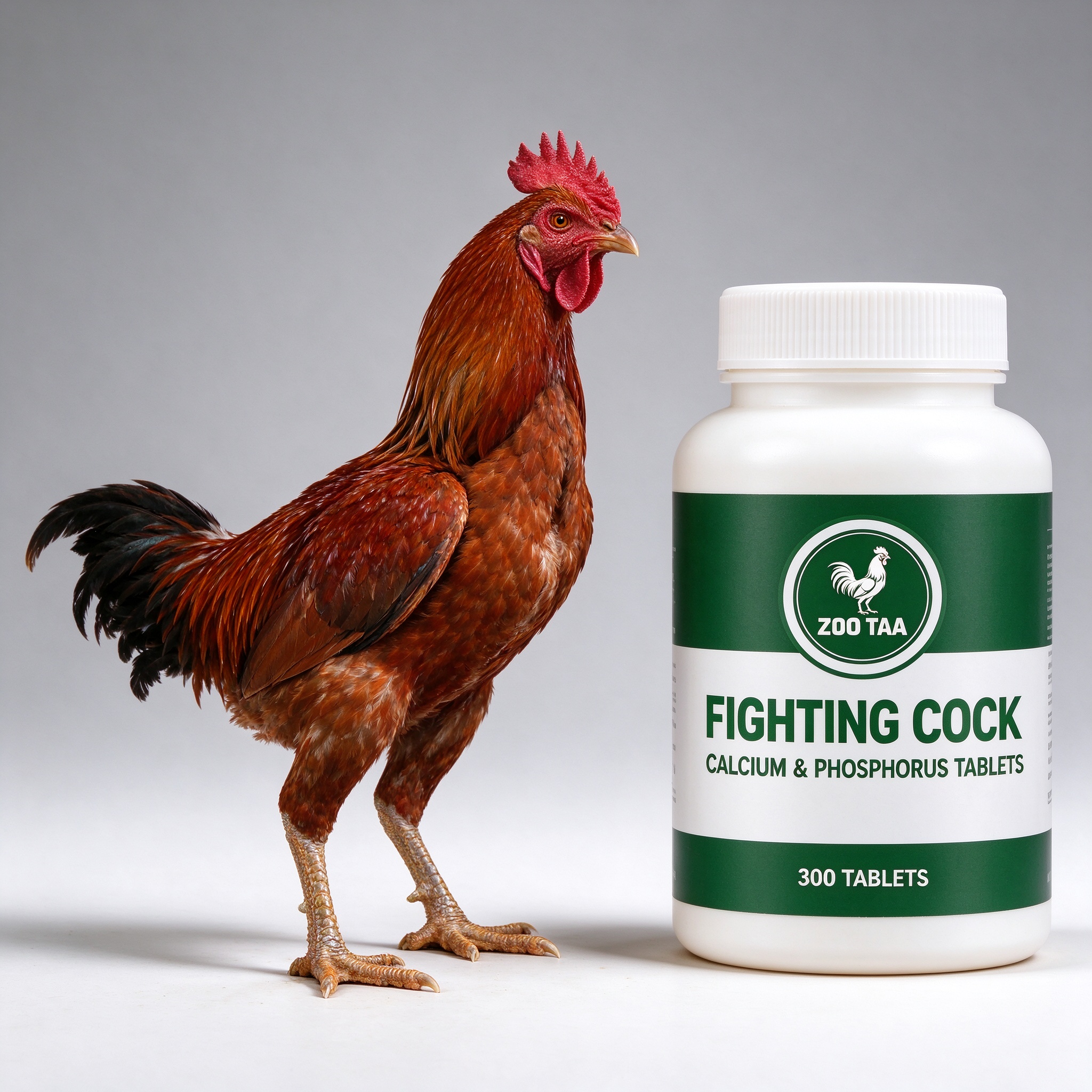 ZOO TAA Fighting Cock Calcium & Phosphorus Tablets