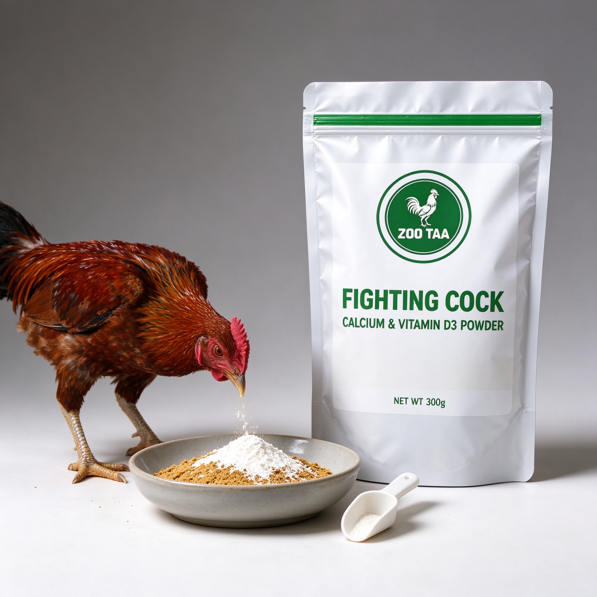 ZOO TAA Fighting Cock Calcium & Vitamin D3 Powder