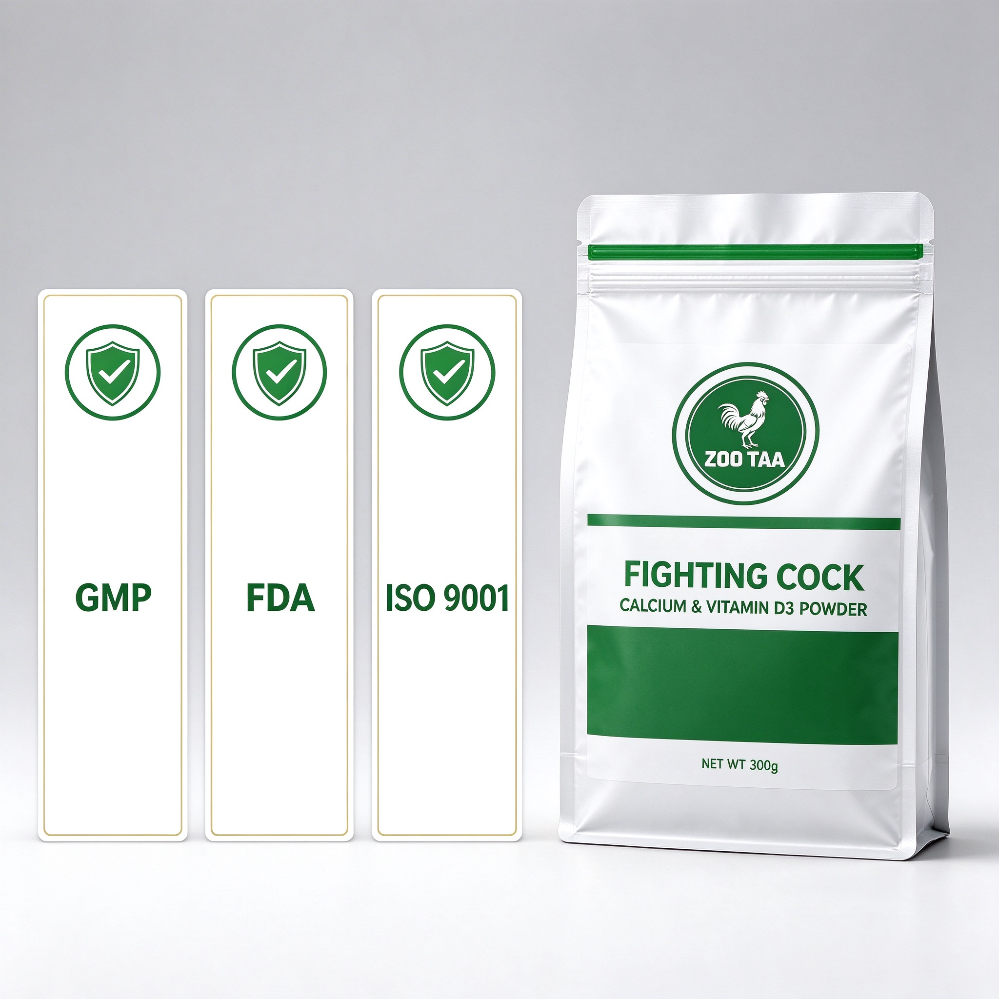 ZOO TAA Fighting Cock Calcium & Vitamin D3 Powder