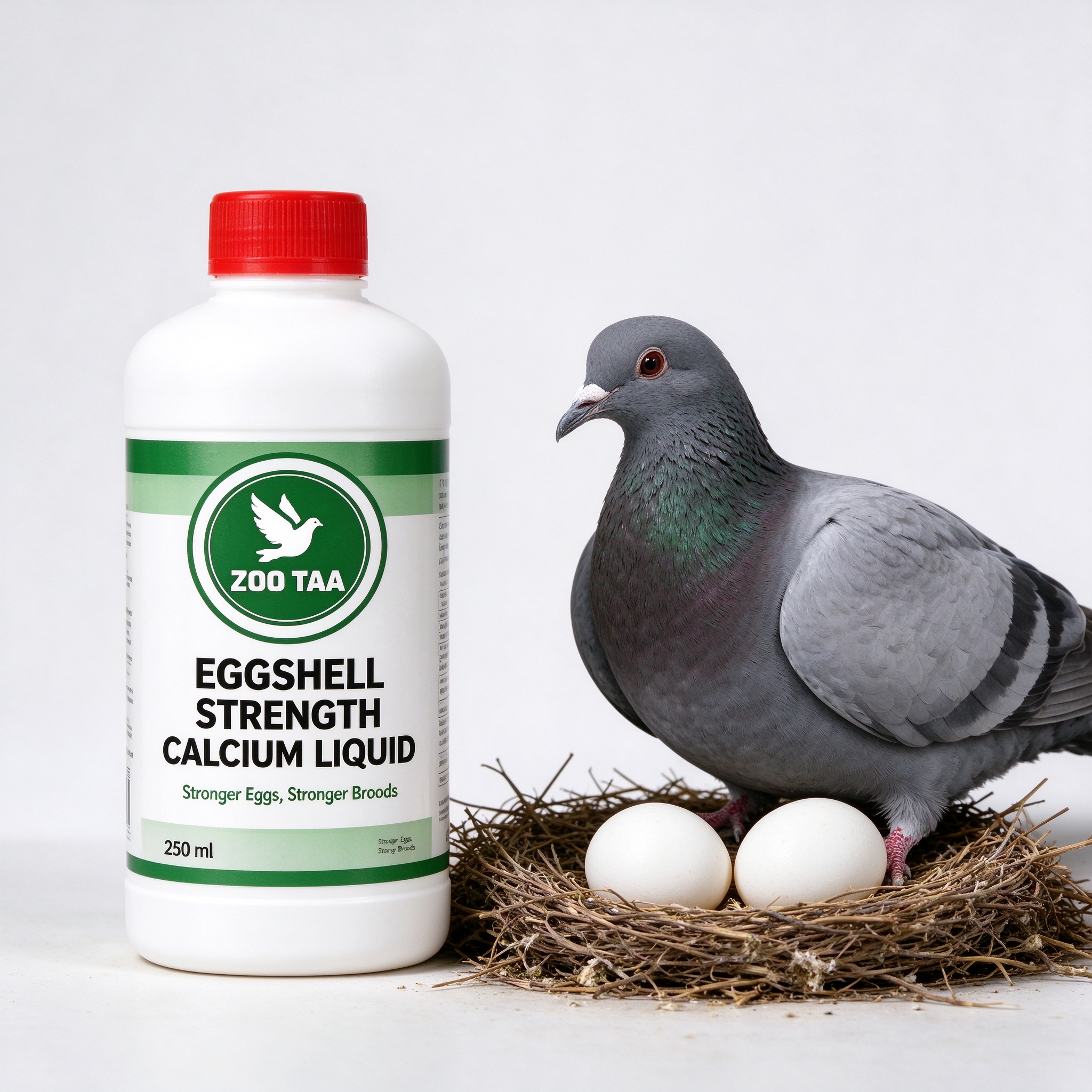 ZOO TAA Eggshell Strength Calcium Liquid for Racing Pigeons