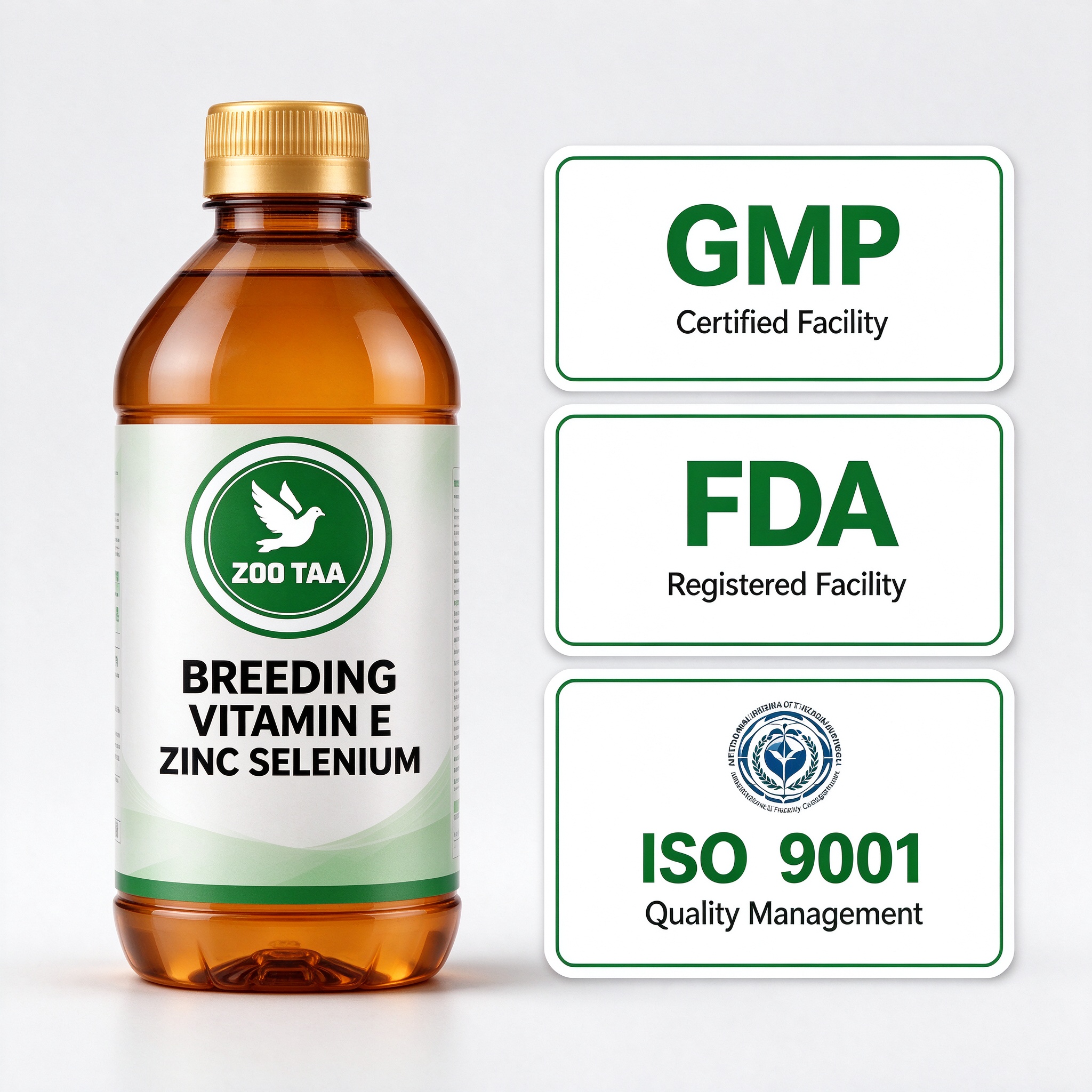 ZOO TAA Breeding Vitamin E Zinc Selenium Liquid