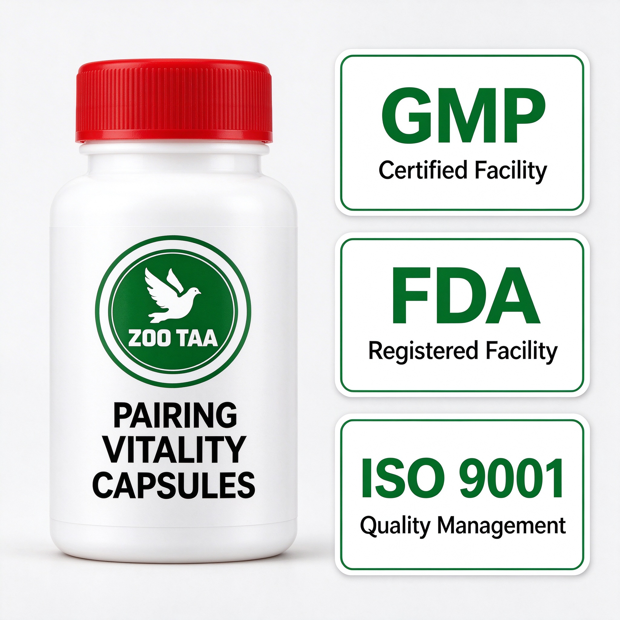 ZOO TAA Pairing Vitality Capsules for Racing Pigeons
