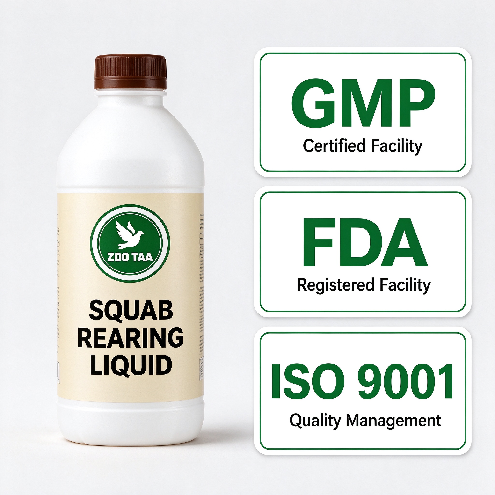 ZOO TAA Squab Rearing Liquid for Racing Pigeons