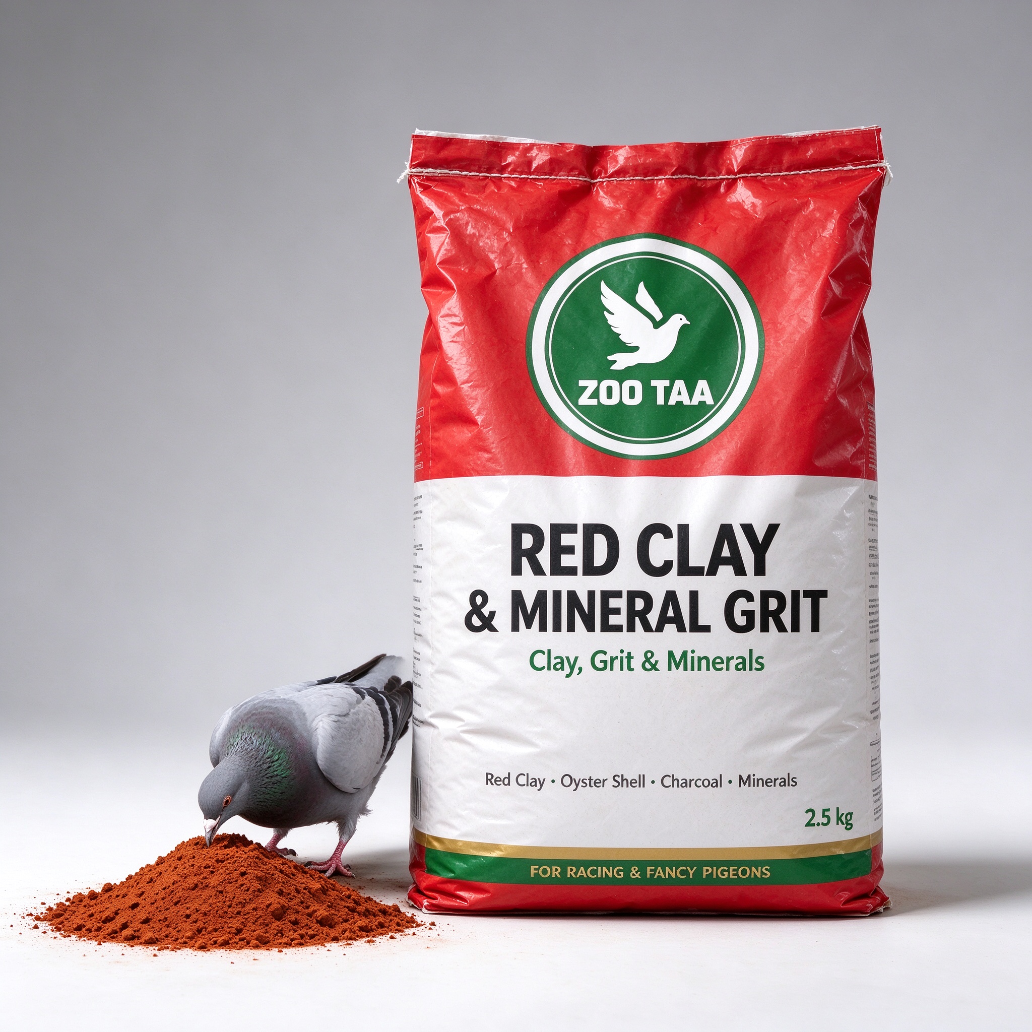 ZOO TAA Racing Pigeon Red Clay & Mineral Grit
