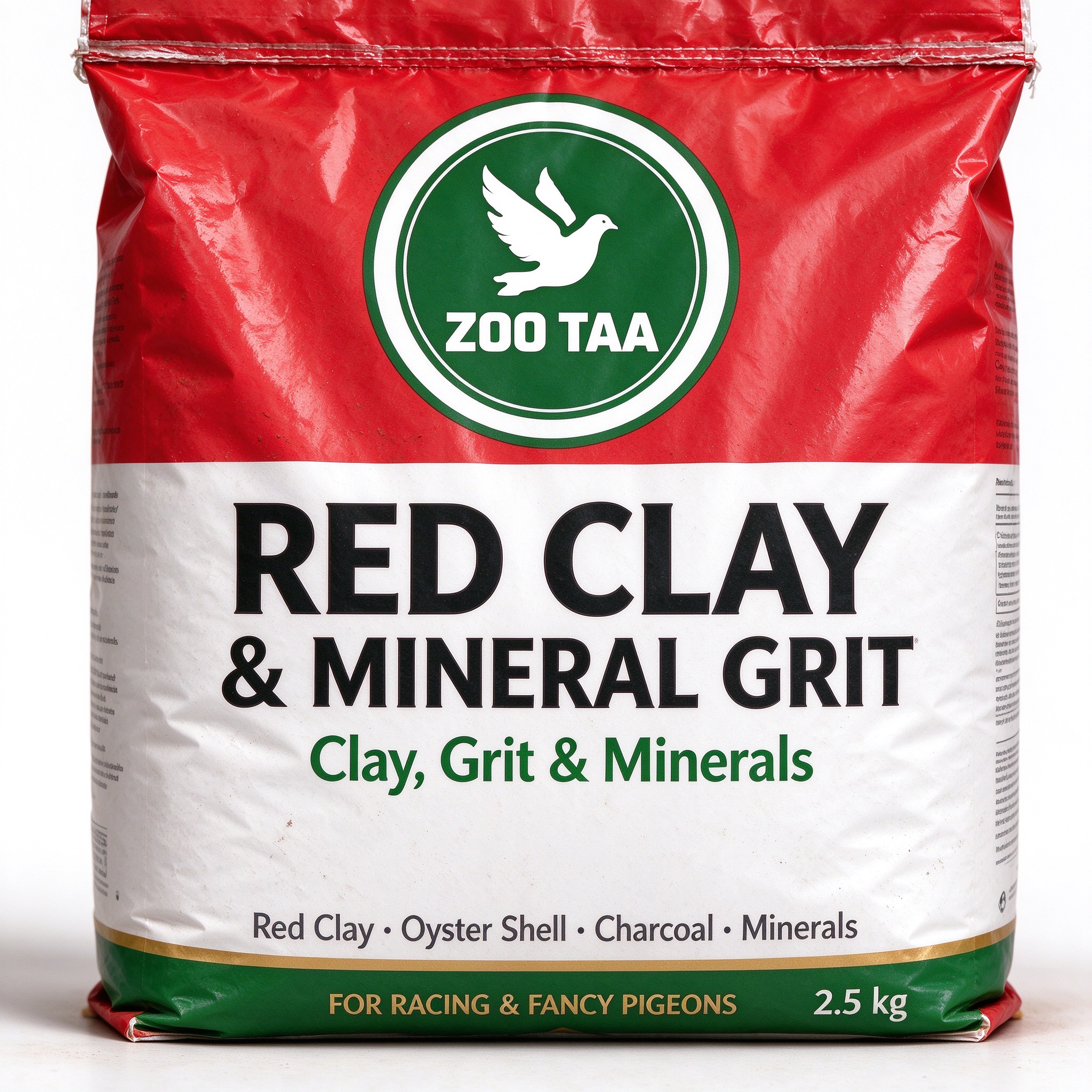 ZOO TAA Racing Pigeon Red Clay & Mineral Grit
