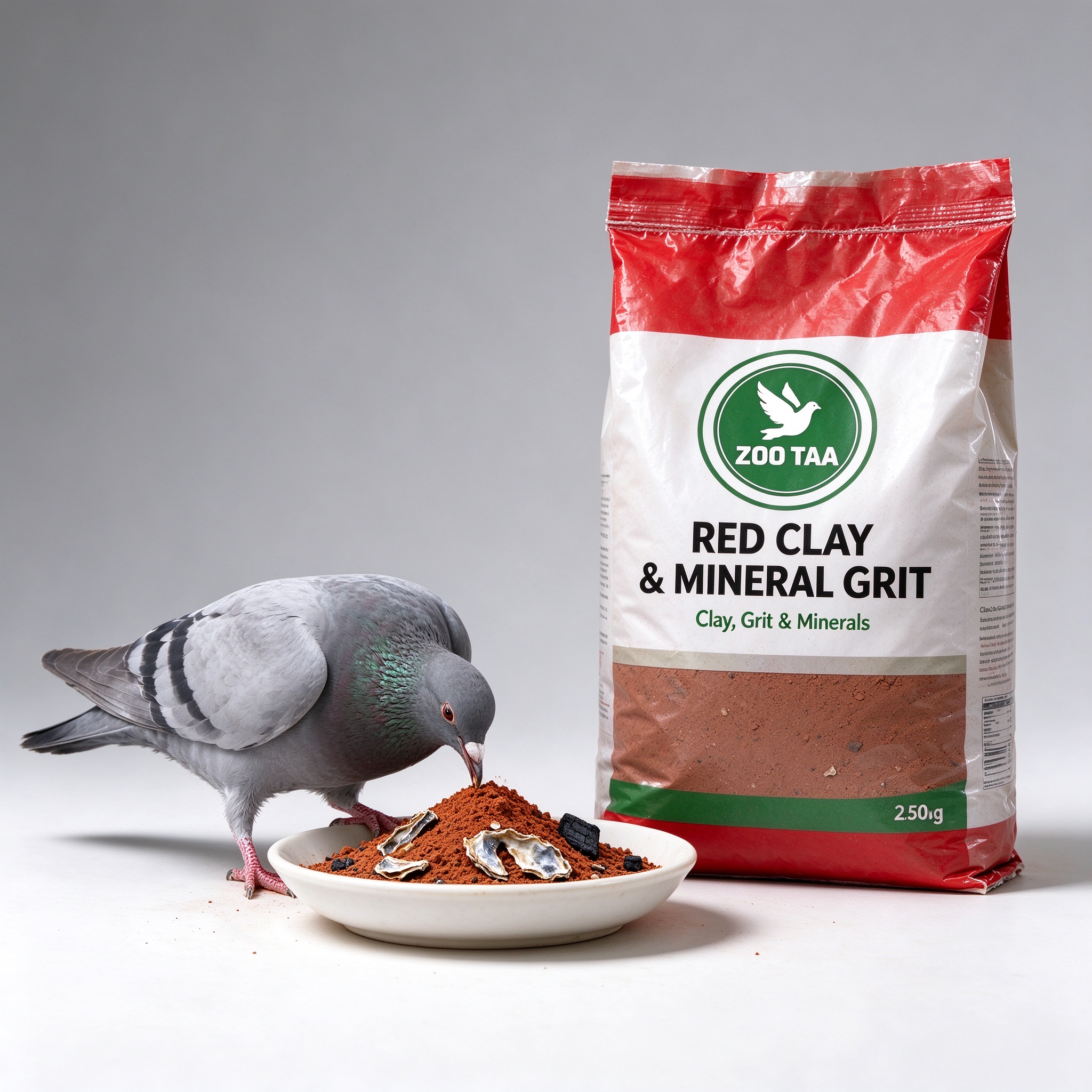 ZOO TAA Racing Pigeon Red Clay & Mineral Grit
