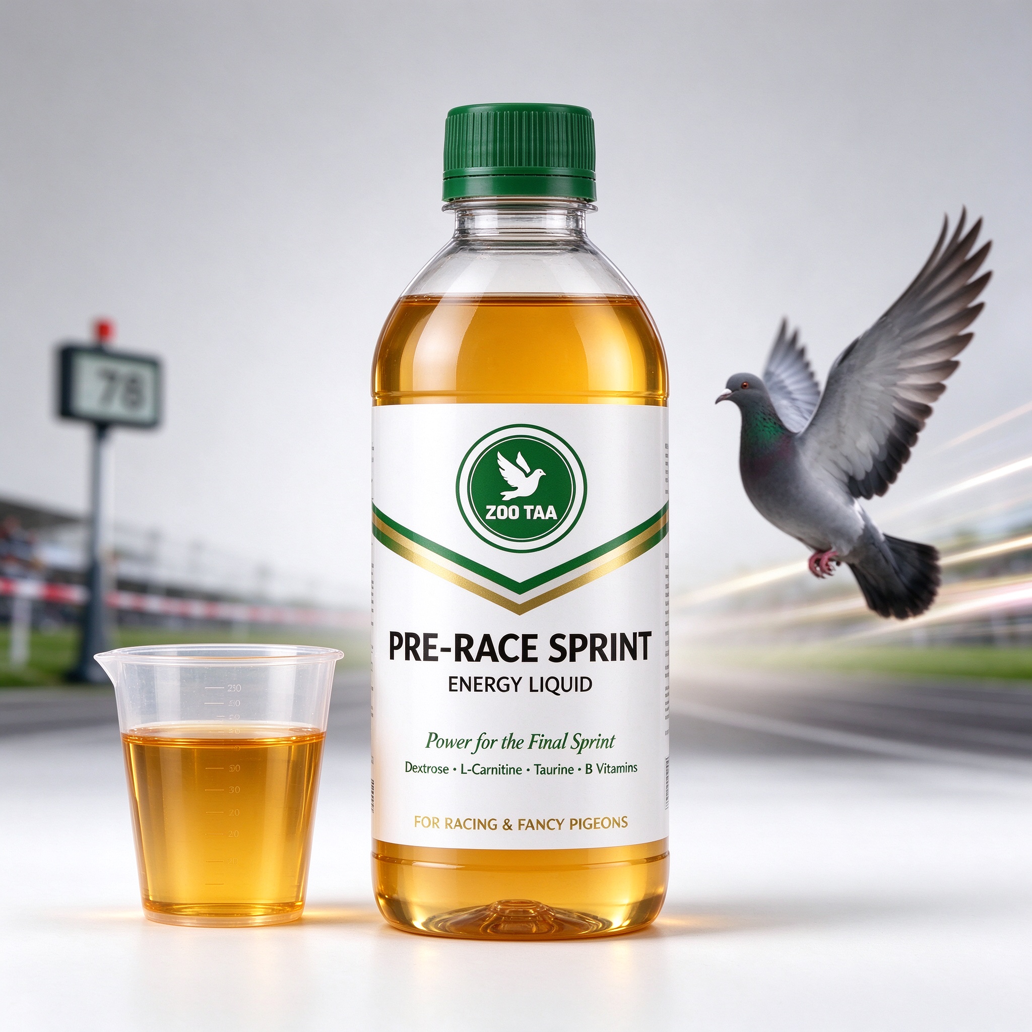 ZOO TAA Pre-Race Sprint Energy Liquid for Racing Pigeons