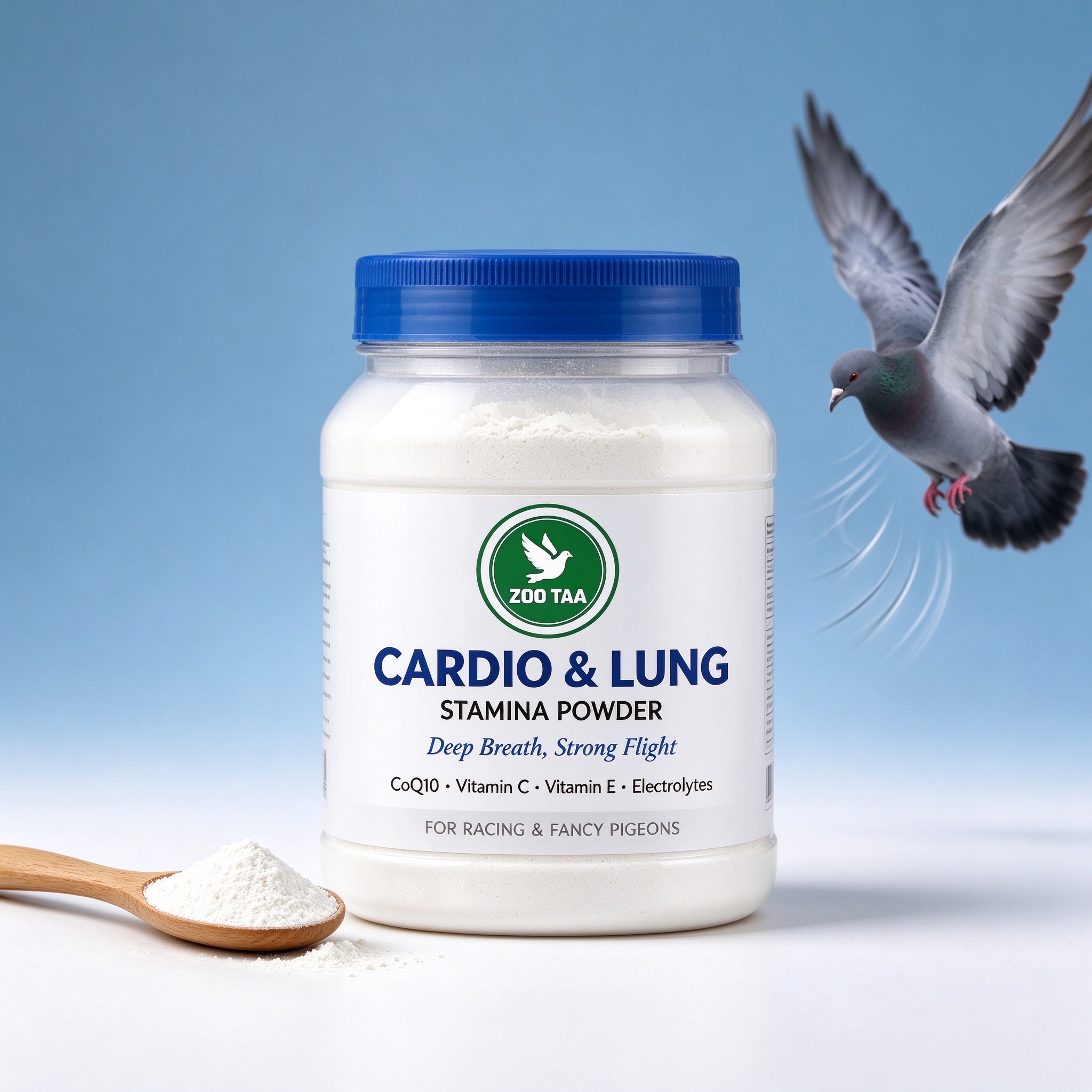 ZOO TAA Cardio & Lung Stamina Powder for Racing Pigeons