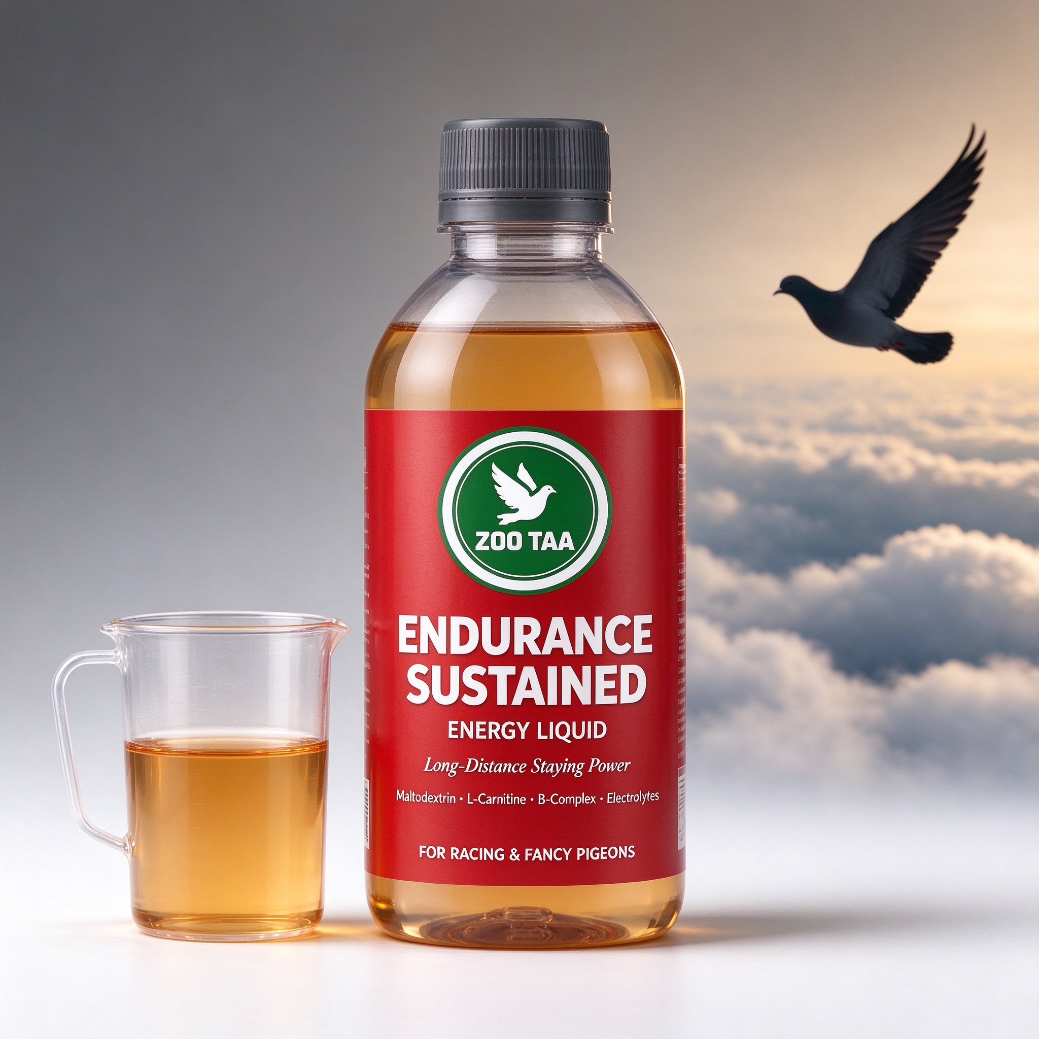 ZOO TAA Endurance Sustained Energy Liquid for Racing Pigeons