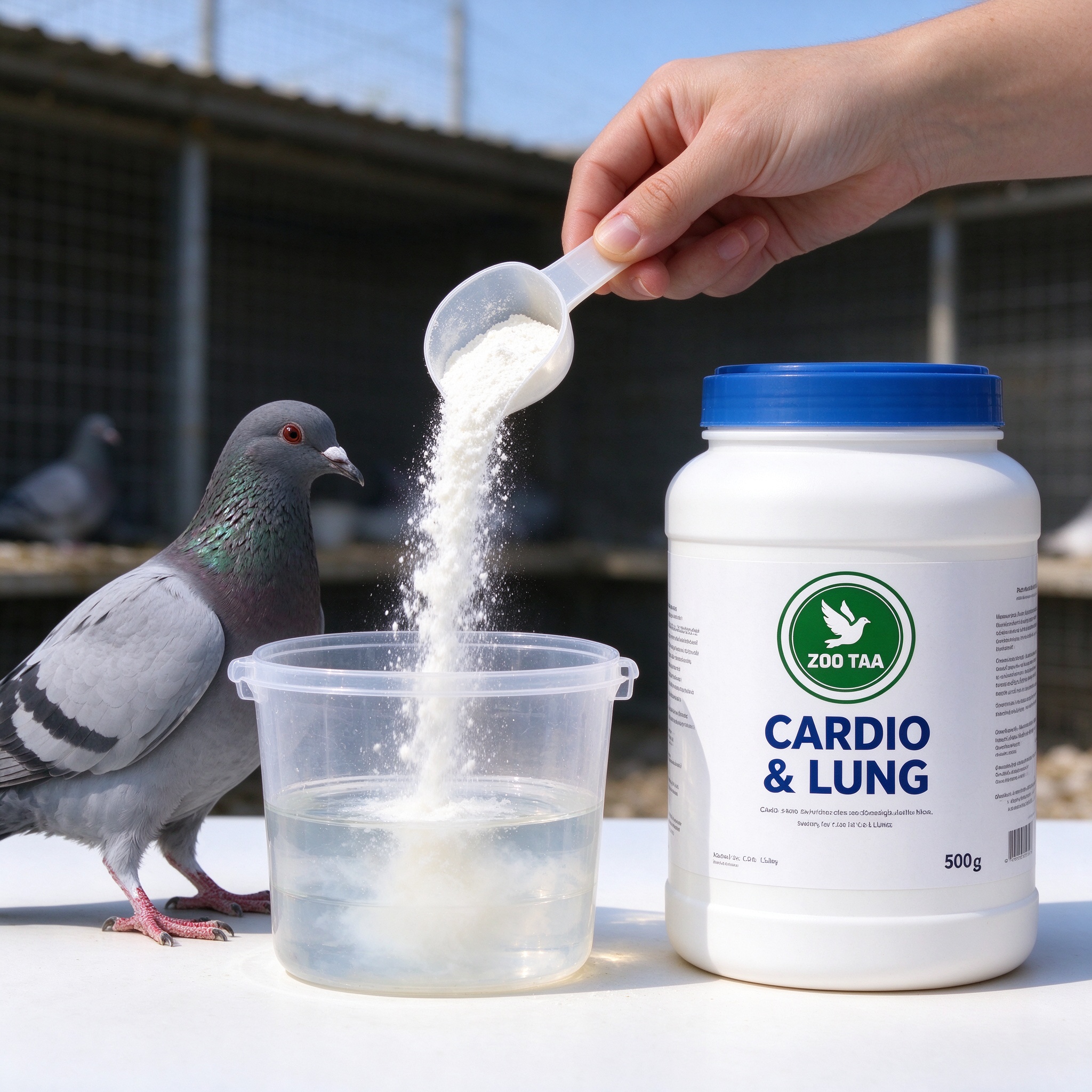 ZOO TAA Cardio & Lung Stamina Powder for Racing Pigeons