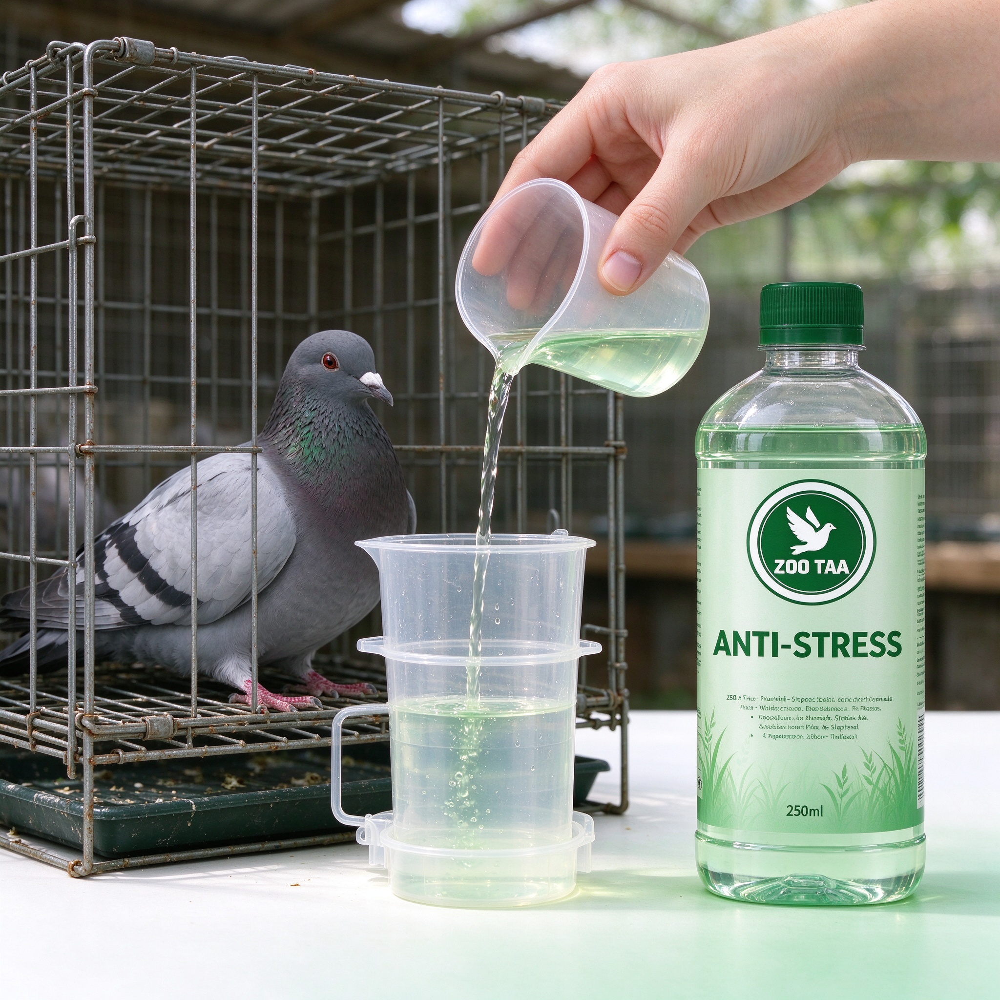 ZOO TAA Anti-Stress Calming Liquid for Racing Pigeons