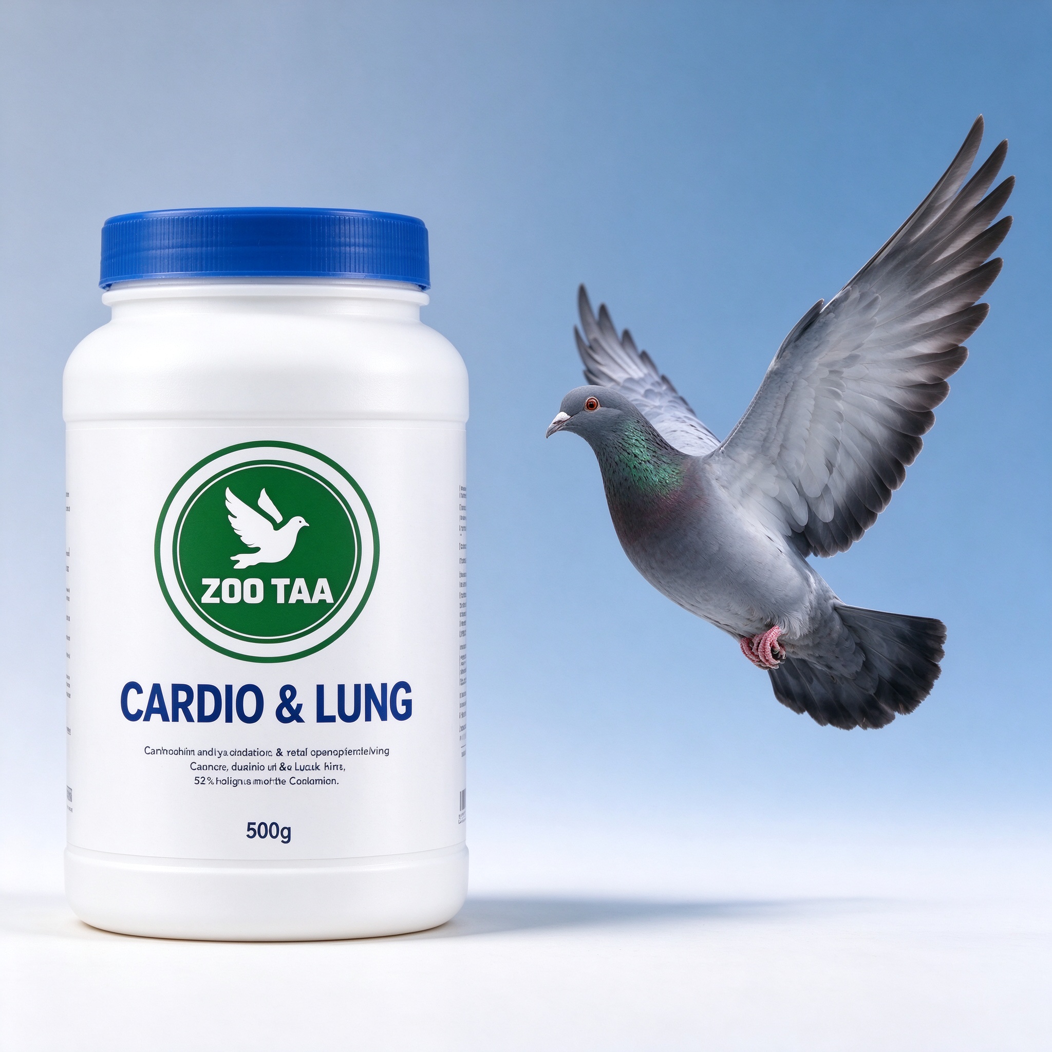 ZOO TAA Cardio & Lung Stamina Powder for Racing Pigeons