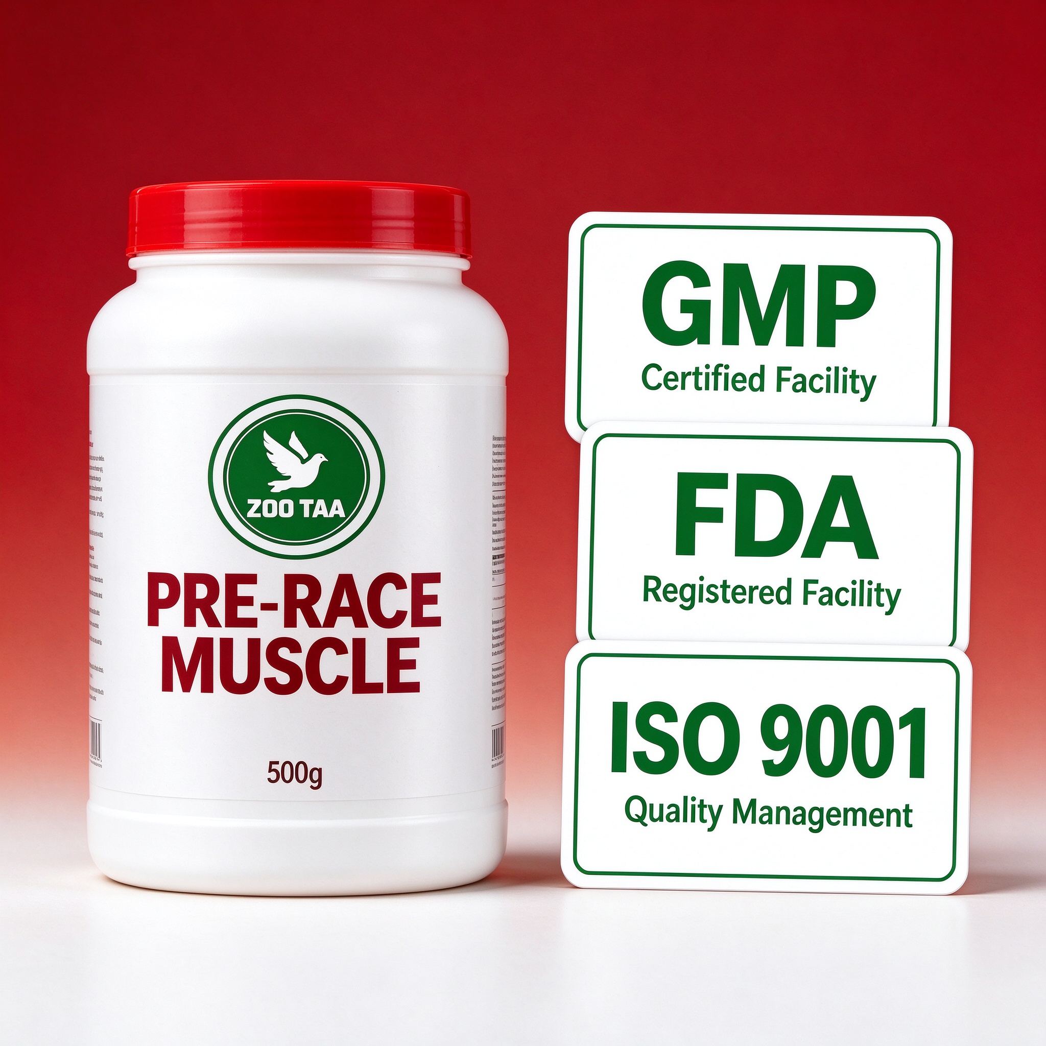 ZOO TAA Pre-Race Muscle Energy Powder for Racing Pigeons