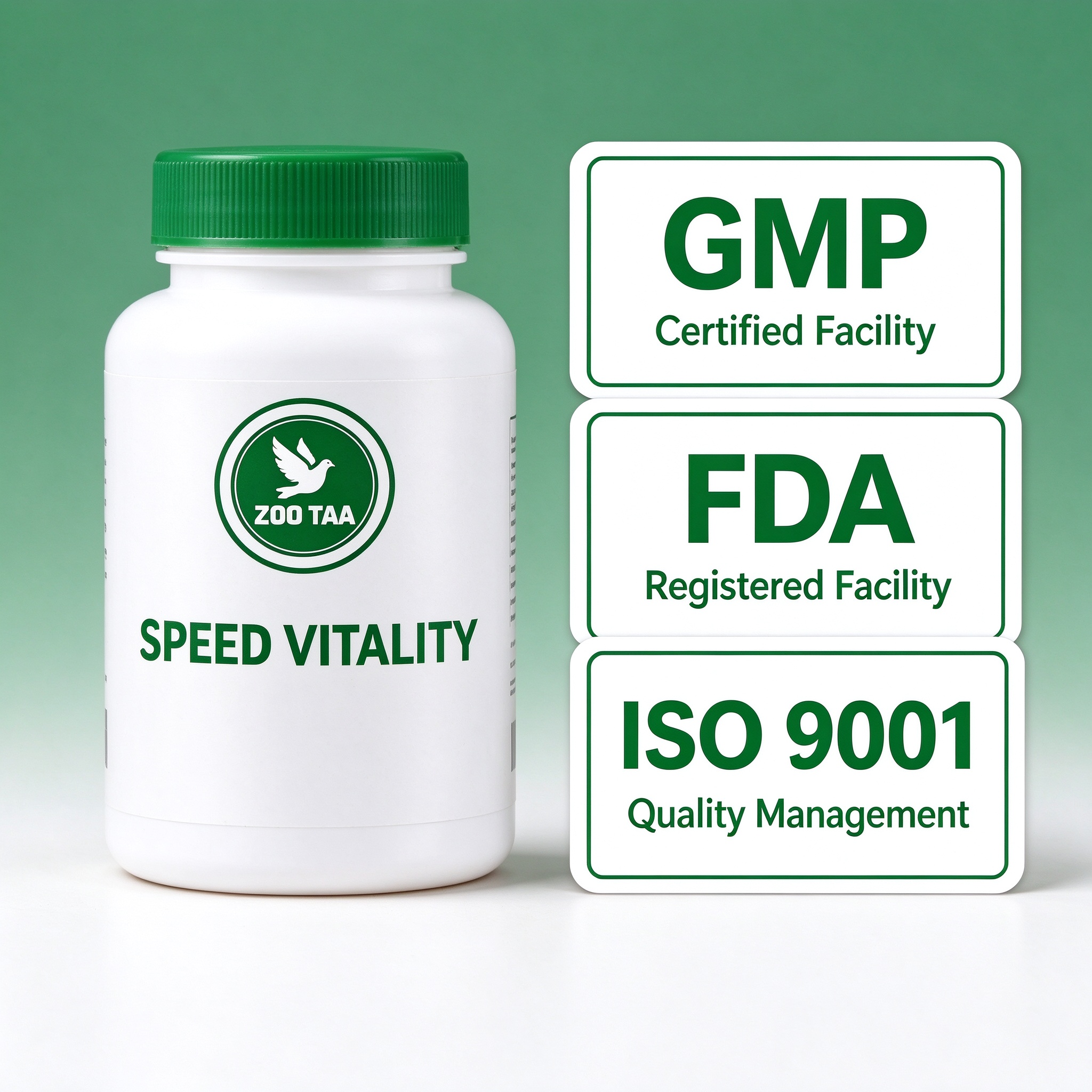 ZOO TAA Speed Vitality Capsules for Racing Pigeons