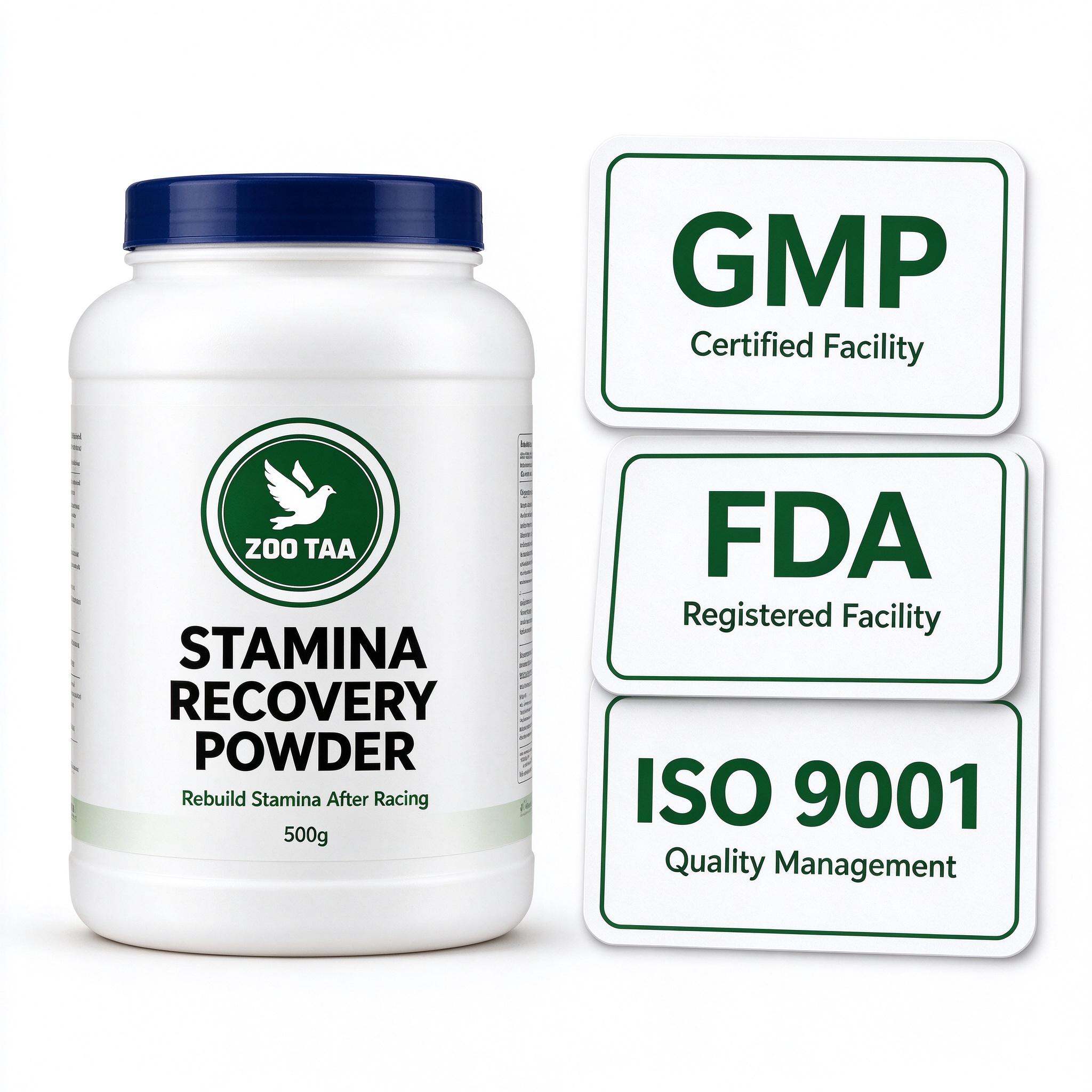 ZOO TAA Racing Pigeon Post-Race Stamina Recovery Powder