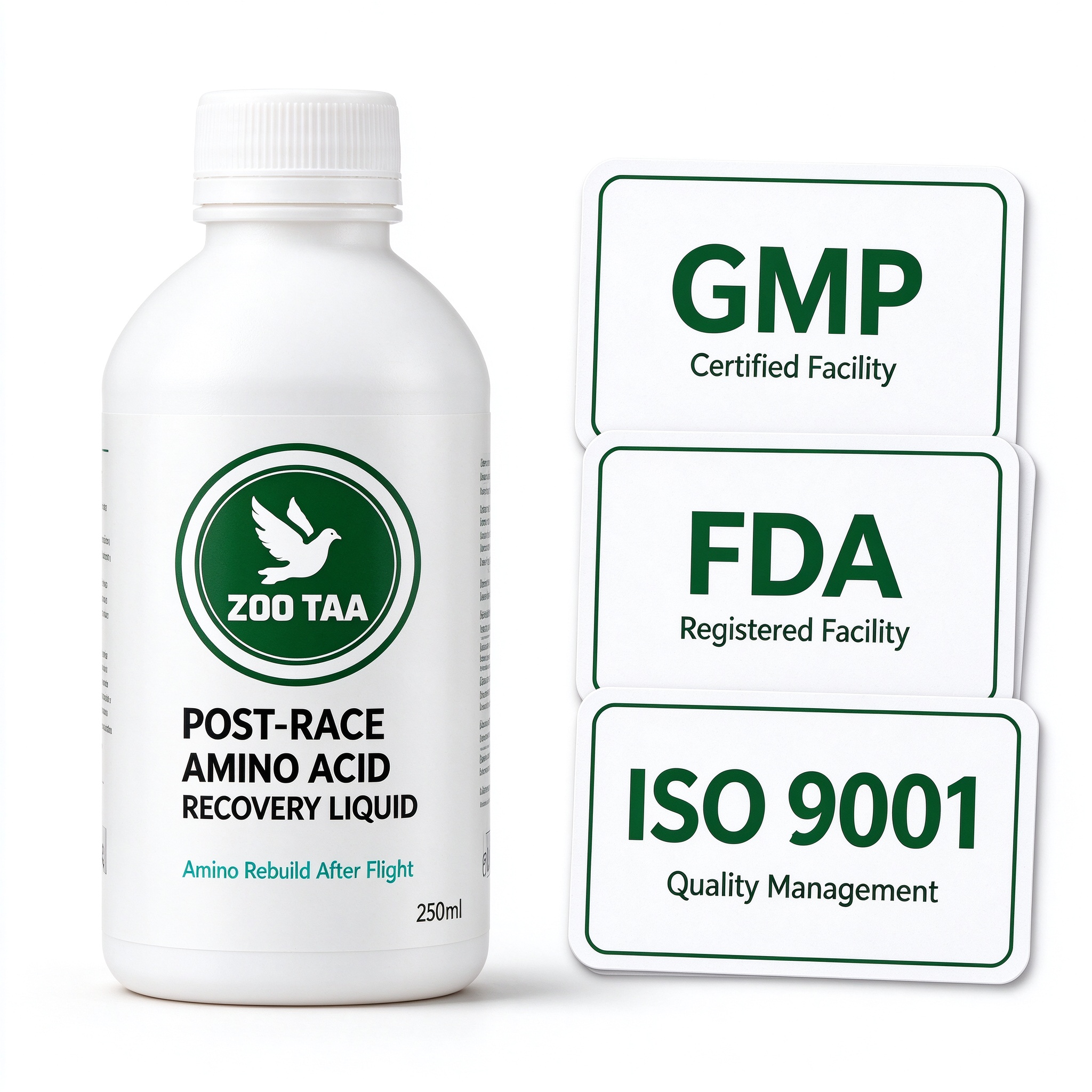 ZOO TAA Racing Pigeon Post-Race Amino Acid Recovery Liquid