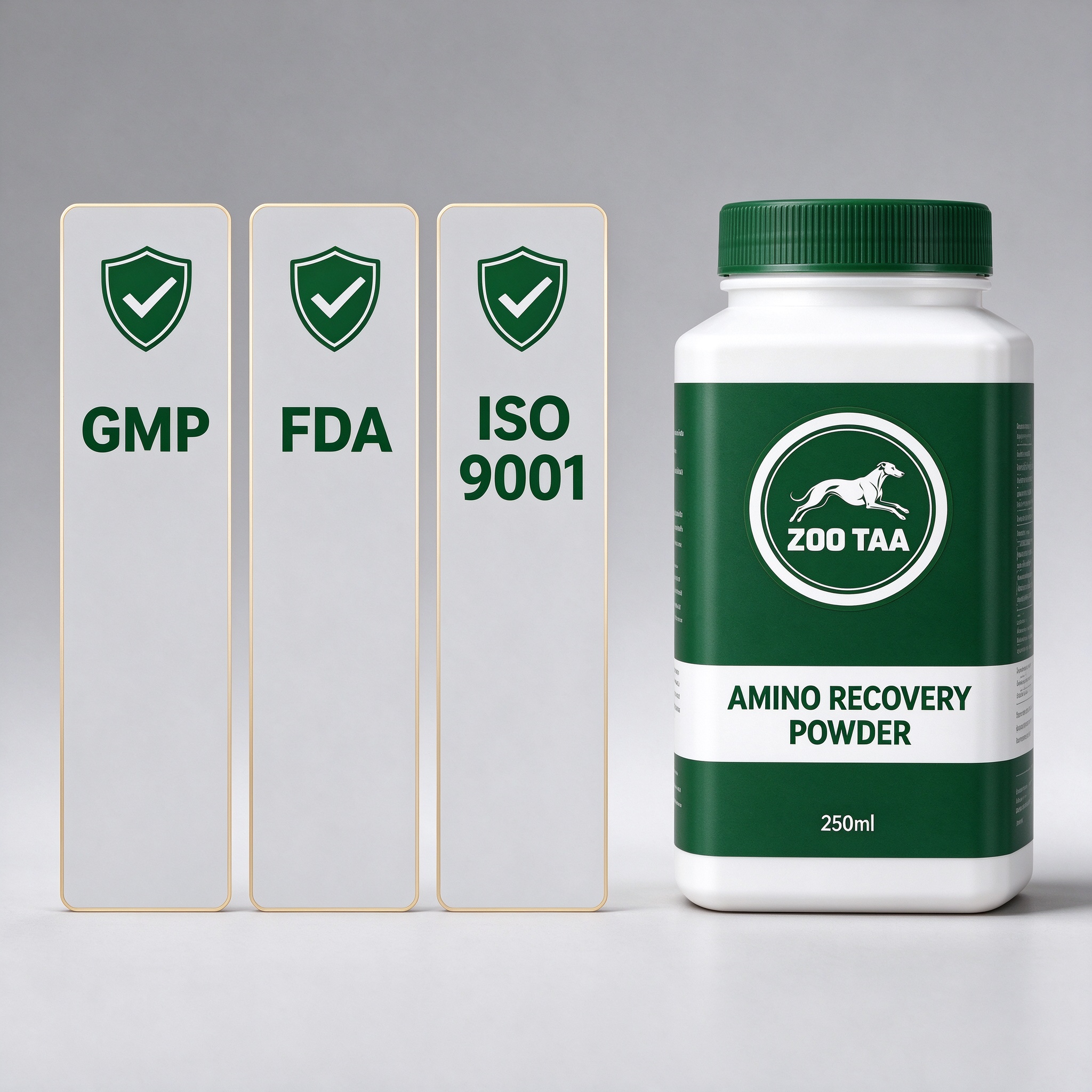 ZOO TAA Racing Dog Amino Recovery Powder